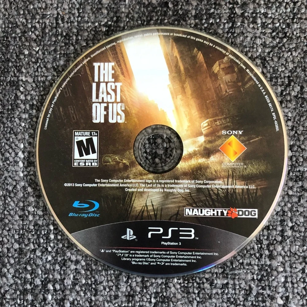 The Last Of Us Playstation 3 Sony PS3 Game‎ Disc Only - Picture 2 of 3